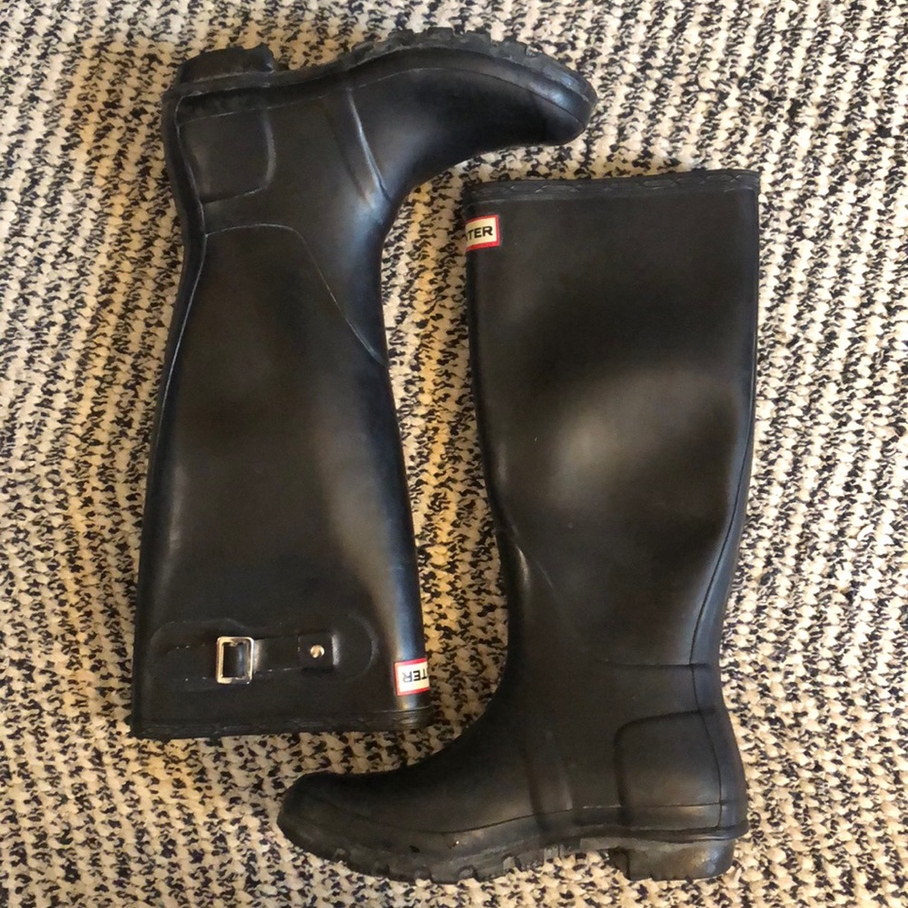 Tall Navy Women’s Hunter Boots